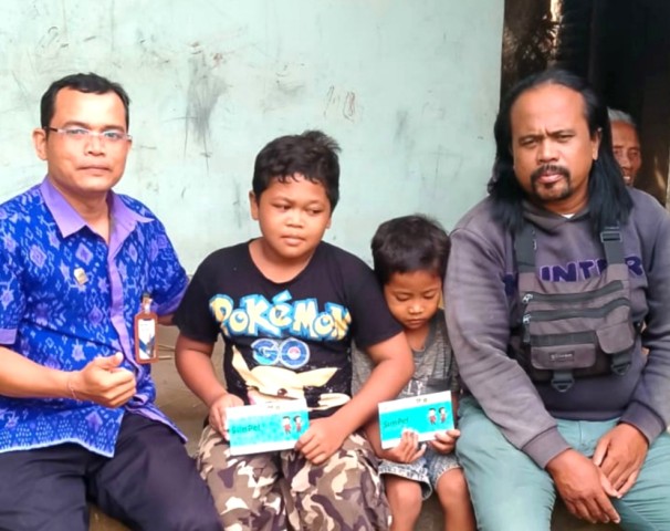 Dua Anak Yatim di Klungkung: Tabungan Simpel Mereka Berkembang dengan Dukungan Redaksi Newsyess